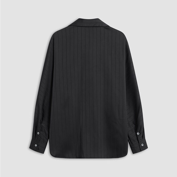 Commense Charlotte Oversized Button Up Collared Shirt - Picture 2 of 6